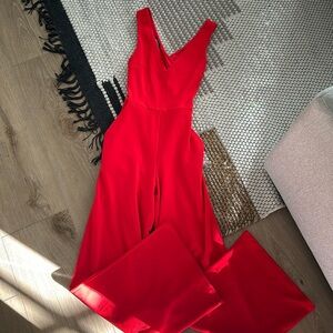 Express Red Jumpsuit